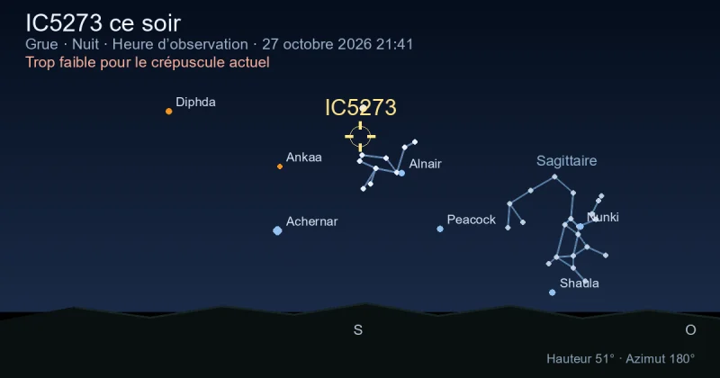 IC5273 ce soir
