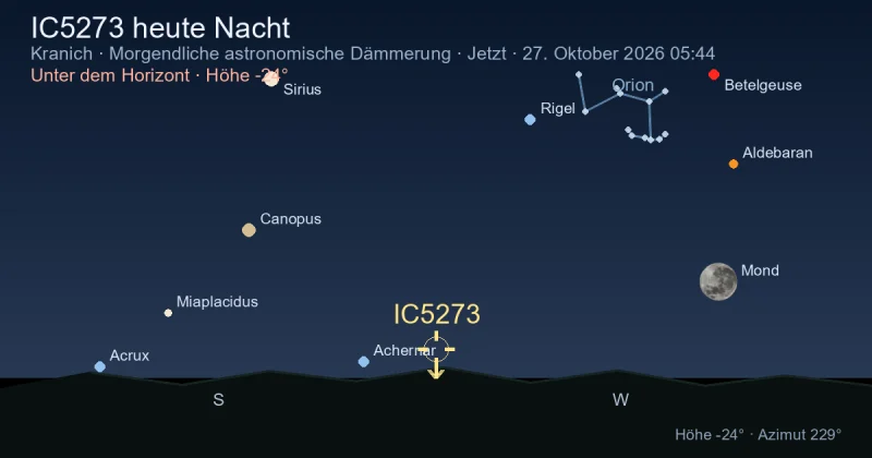 IC5273 heute Nacht