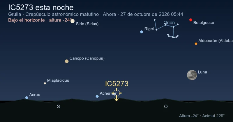 IC5273 esta noche