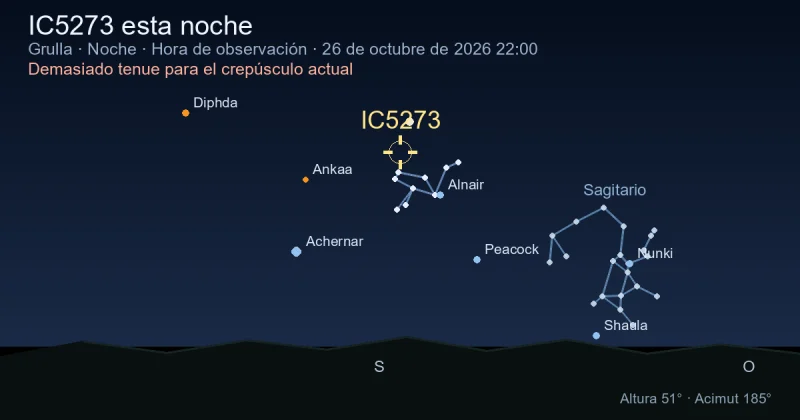 IC5273 esta noche
