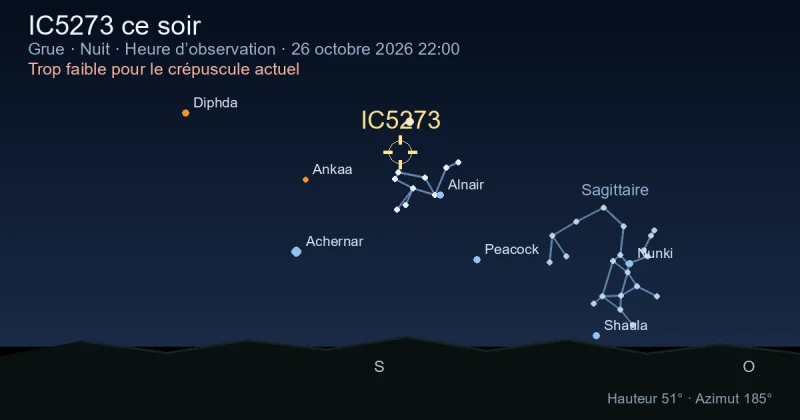 IC5273 ce soir