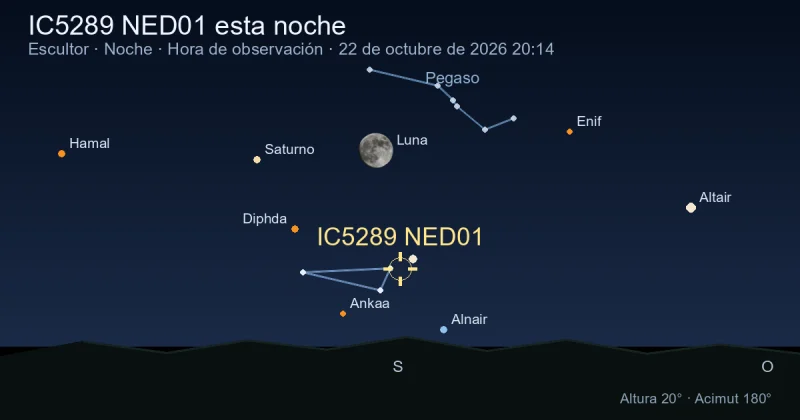 IC5289 NED01 esta noche