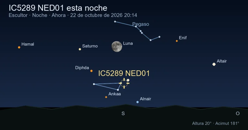 IC5289 NED01 esta noche