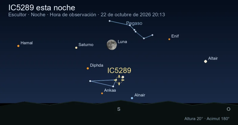 IC5289 esta noche