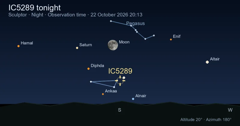 IC5289 tonight