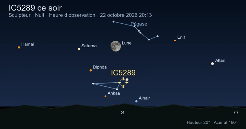 IC5289 ce soir