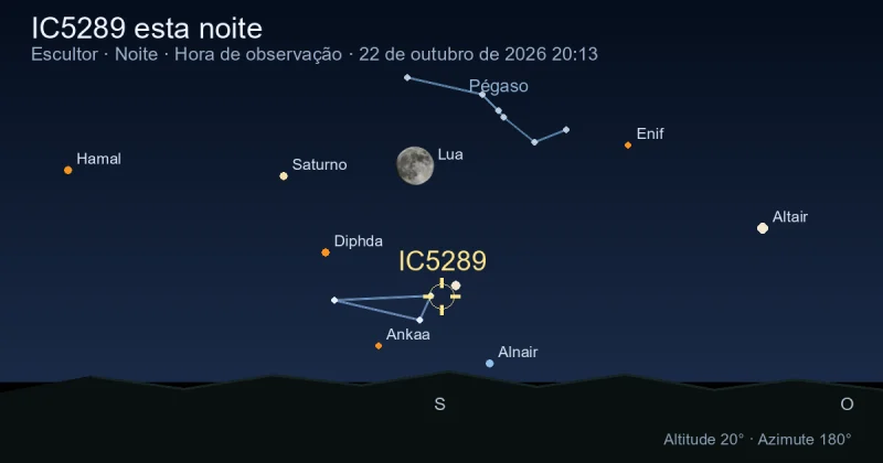 IC5289 esta noite