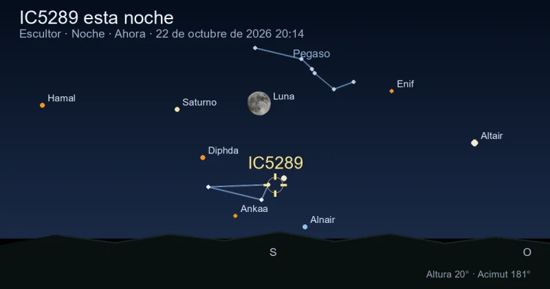 IC5289 esta noche