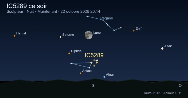 IC5289 ce soir
