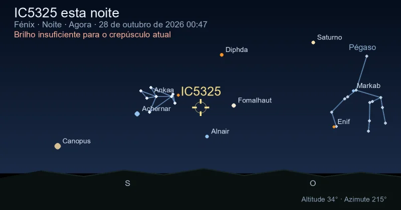 IC5325 esta noite