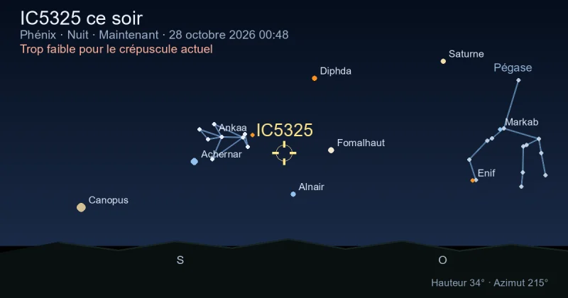 IC5325 ce soir