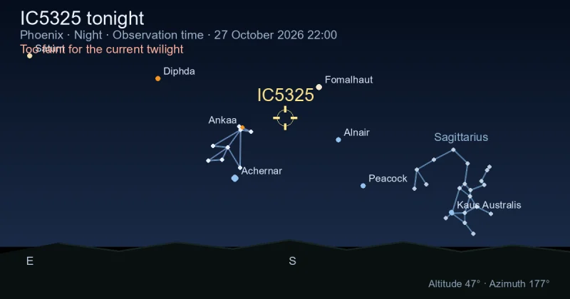 IC5325 tonight