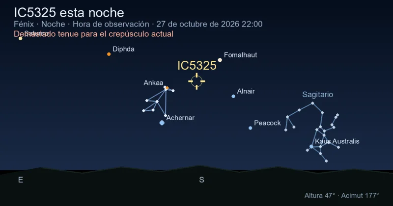 IC5325 esta noche