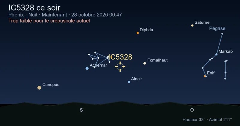 IC5328 ce soir
