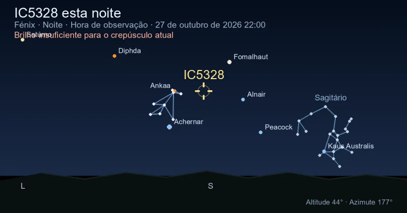 IC5328 esta noite