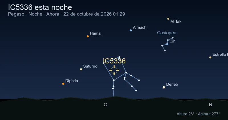 IC5336 esta noche