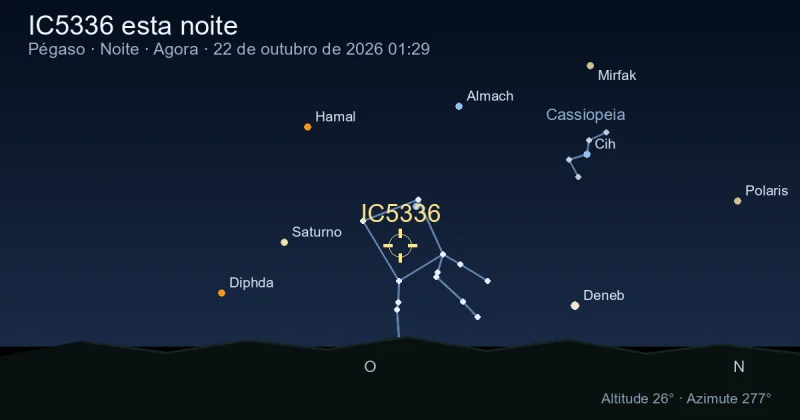 IC5336 esta noite