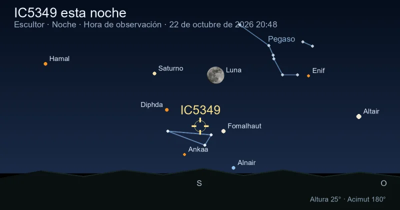 IC5349 esta noche