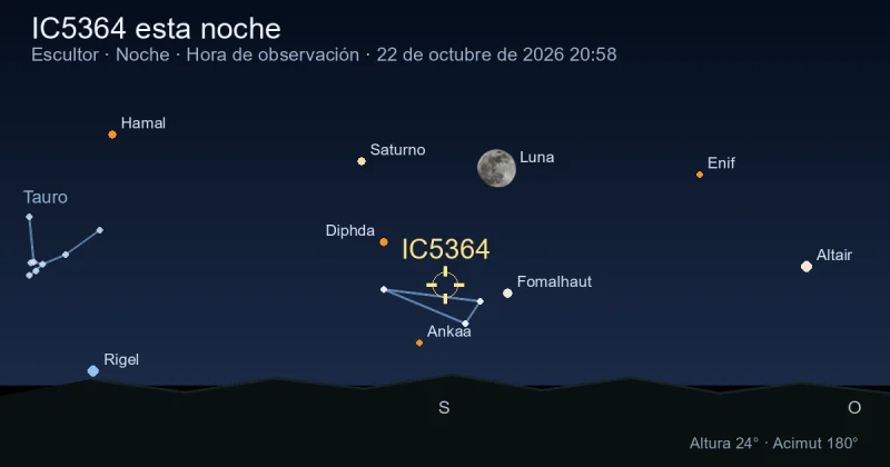 IC5364 esta noche