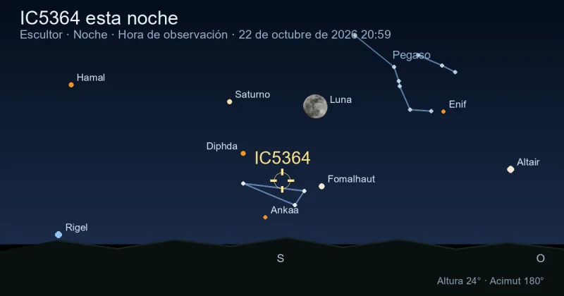 IC5364 esta noche