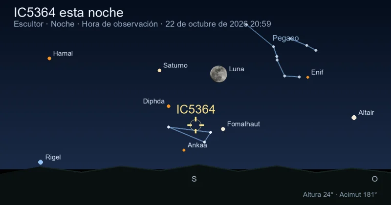 IC5364 esta noche