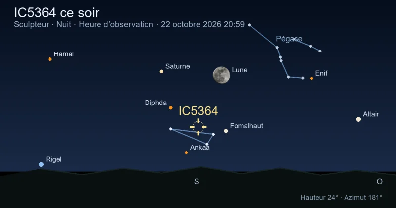 IC5364 ce soir
