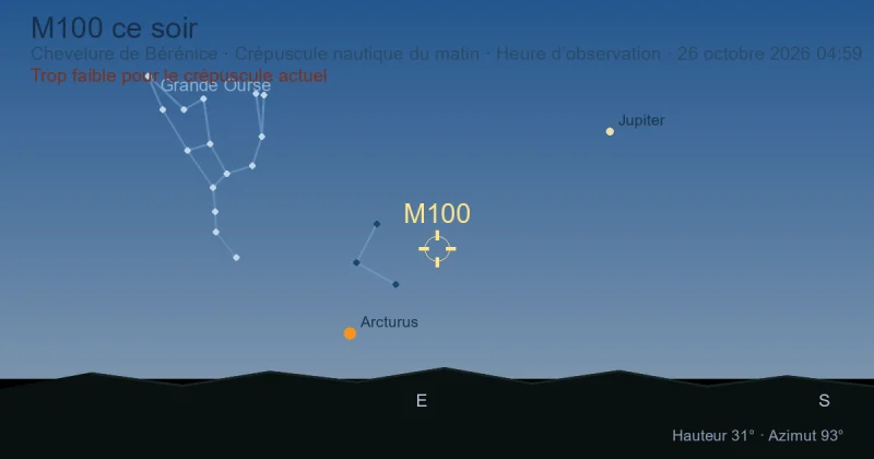 M100 ce soir