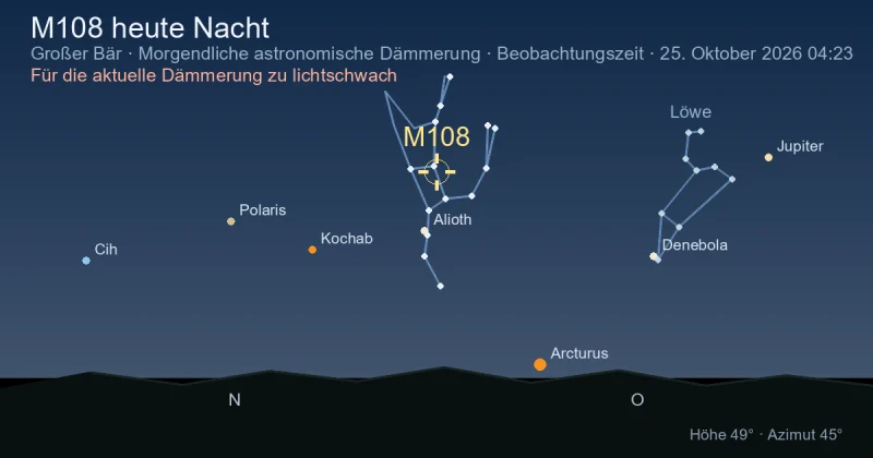 M108 heute Nacht
