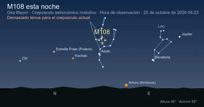 M108 esta noche