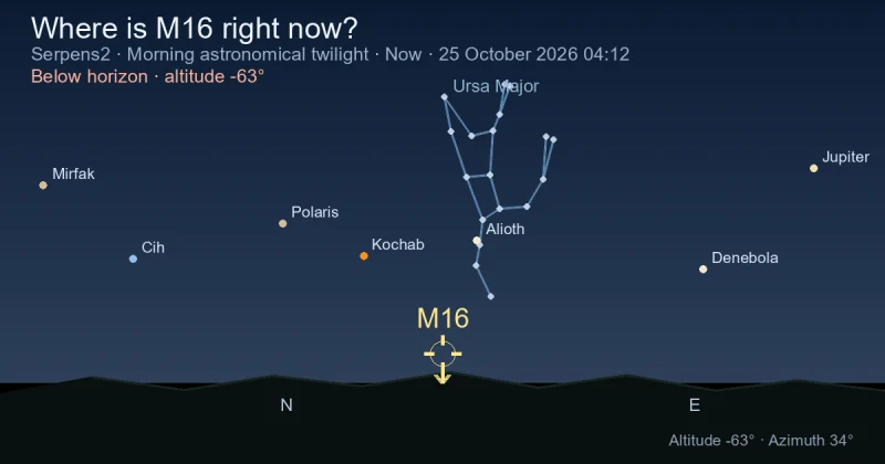 Where is M16 right now?