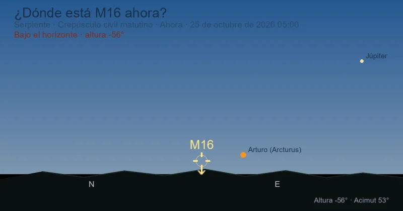 ¿Dónde está M16 ahora?