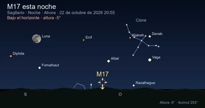 M17 esta noche