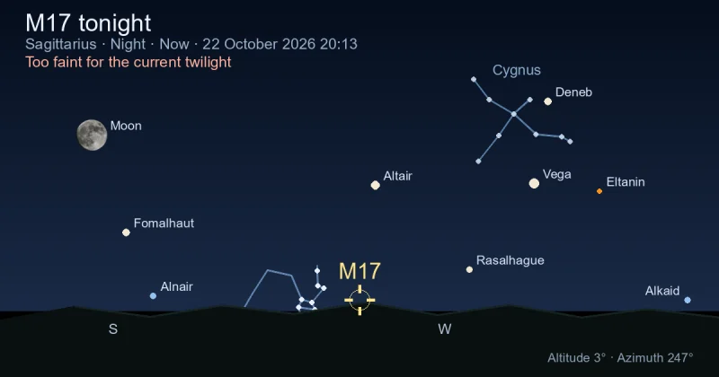 M17 tonight