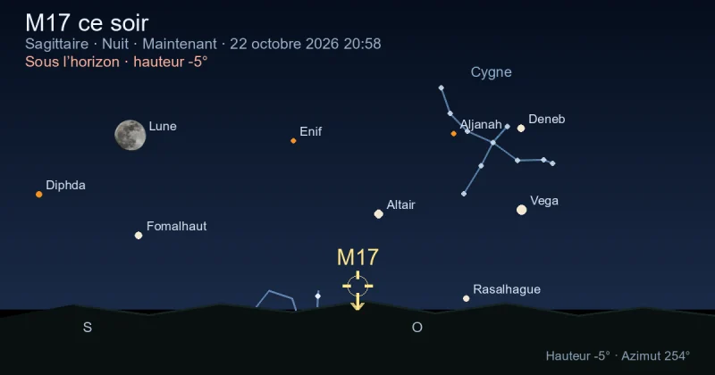 M17 ce soir