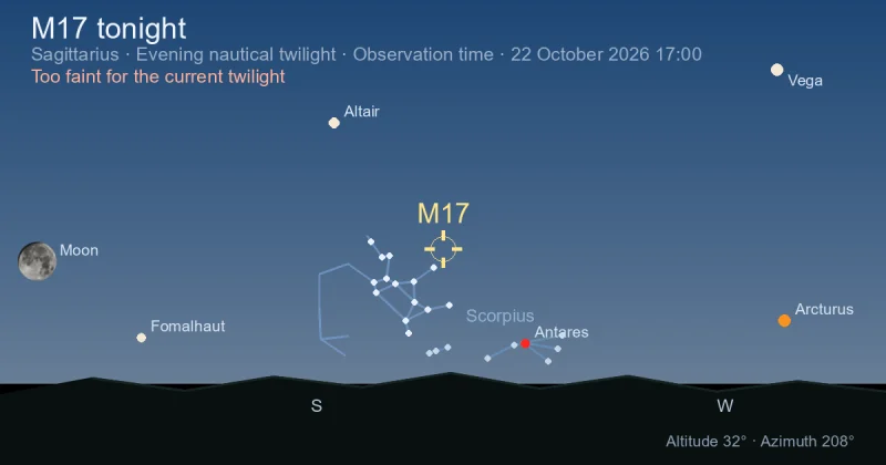 M17 tonight