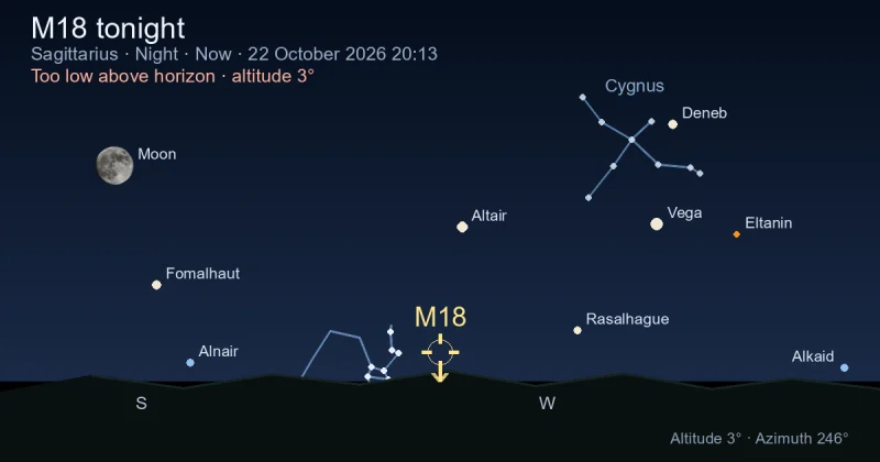 M18 tonight