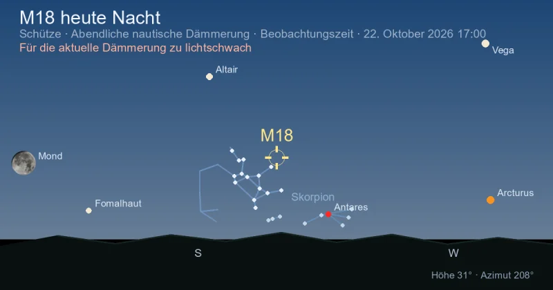 M18 heute Nacht
