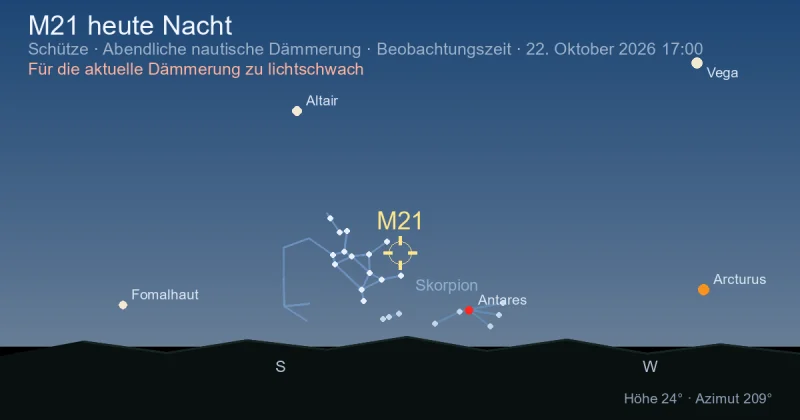 M21 heute Nacht