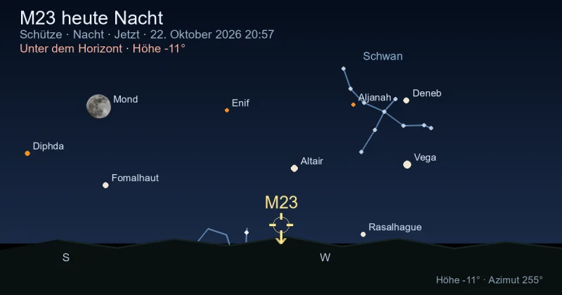 M23 heute Nacht