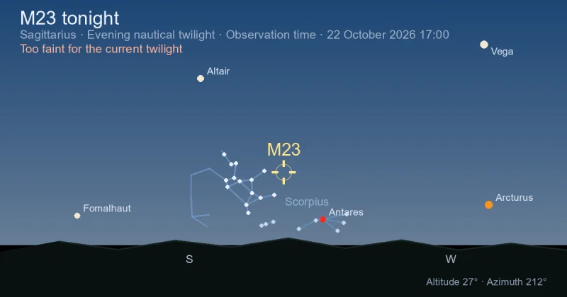 M23 tonight