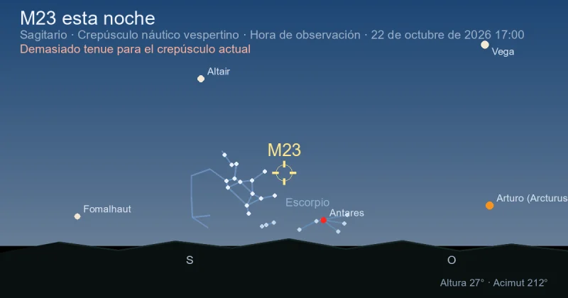 M23 esta noche