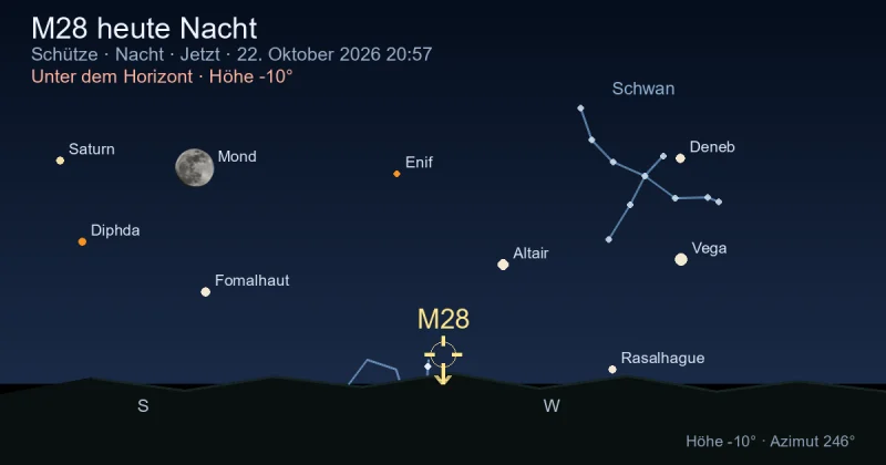 M28 heute Nacht