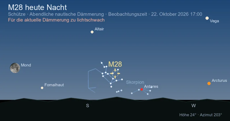 M28 heute Nacht