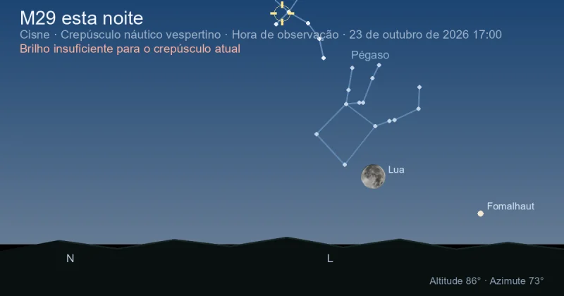 M29 esta noite