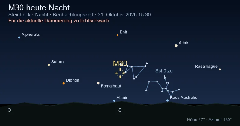 M30 heute Nacht