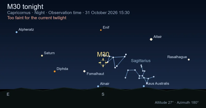 M30 tonight