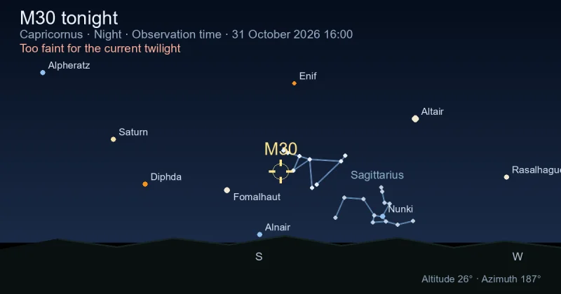 M30 tonight