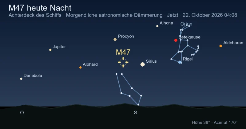 M47 heute Nacht
