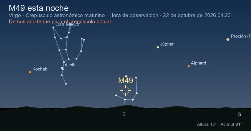 M49 esta noche