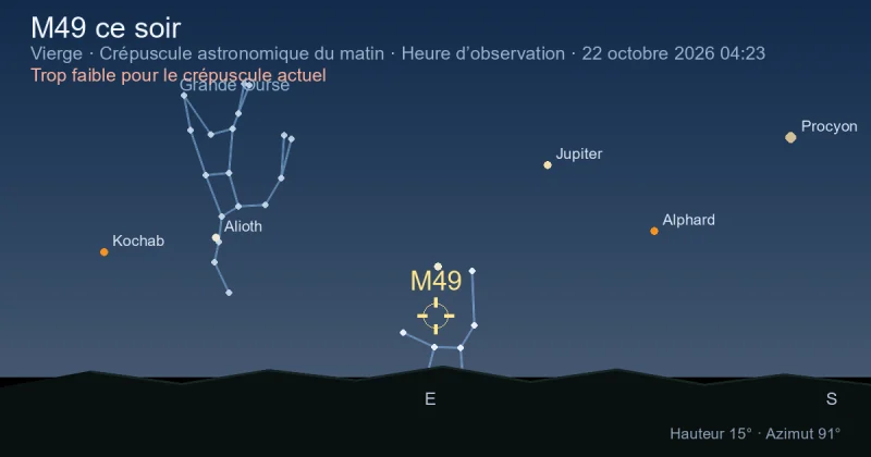 M49 ce soir